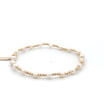 Mix 3 pearl 2mm gold coloured Mix 3 pearl 2mm gold coloured