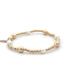 Dot mixed pearl gold coloured Dot mixed pearl gold coloured