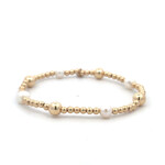 Dot mixed pearl gold coloured Dot mixed pearl gold coloured