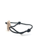 PS round charm black goldplated PS round charm black goldplated