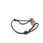 PS round charm black goldplated PS round charm black goldplated