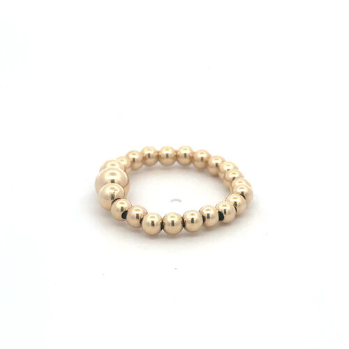 Ring three gold coloured
