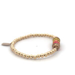 Bus luck charm multi yellow gold coloured Bus luck charm multi yellow gold coloured