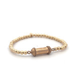 Bus luck charm plain gold coloured Bus luck charm plain gold coloured