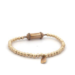 Bus luck charm plain gold coloured Bus luck charm plain gold coloured