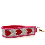 Keychain hearts pink Keychain hearts pink