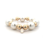 Pearl mix 10mm gold coloured Pearl mix 10mm gold coloured