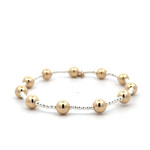 Dot 11 big gold coloured silver Dot 11 big gold coloured silver