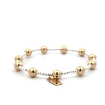 Dot 11 big gold coloured silver Dot 11 big gold coloured silver