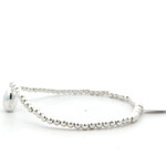 Heart puff hang silver Heart puff hang silver