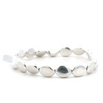 Flat oval silver Flat oval silver