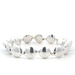 Flat 10mm mix silver Flat 10mm mix silver