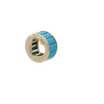 Charm - one love turquoise goldplated Charm - one love turquoise goldplated