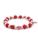 Julia pink red candy gold coloured Julia pink red candy gold coloured