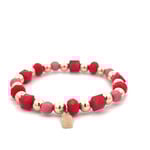 Julia pink red candy gold coloured Julia pink red candy gold coloured
