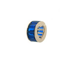 Charm - one love blue goldplated Charm - one love blue goldplated