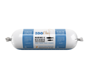 ZooChef ZooChef Gestoomde Haring & Kalkoen 14 x 600g ZooChef ZooChef Gestoomde Haring & Kalkoen 14 x 600g
