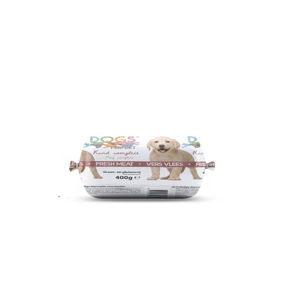 Dogs Perfect Dogs Perfect Houdbaar Rund compleet 12 x 800 gr