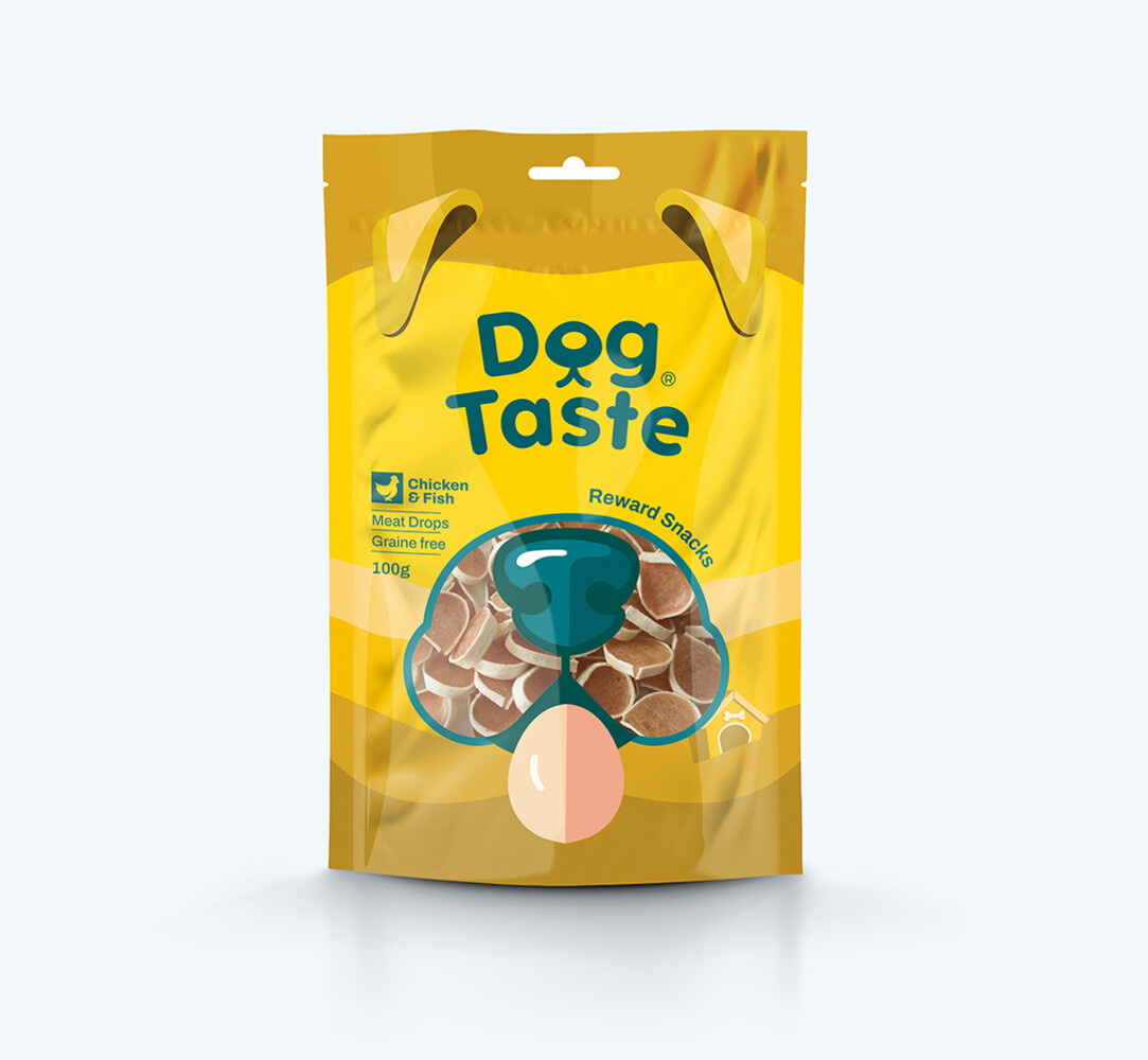 DogTaste DogTaste snack Chicken & Fish drops 10 x 100g DogTaste DogTaste snack Chicken & Fish drops 10 x 100g
