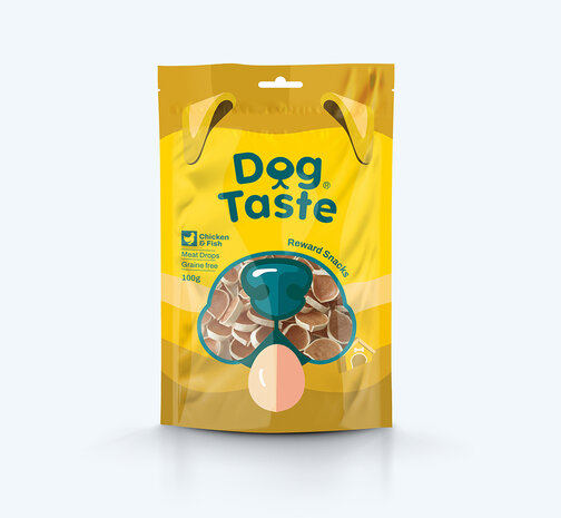 DogTaste DogTaste snack Chicken & Fish drops 10 x 100g DogTaste DogTaste snack Chicken & Fish drops 10 x 100g