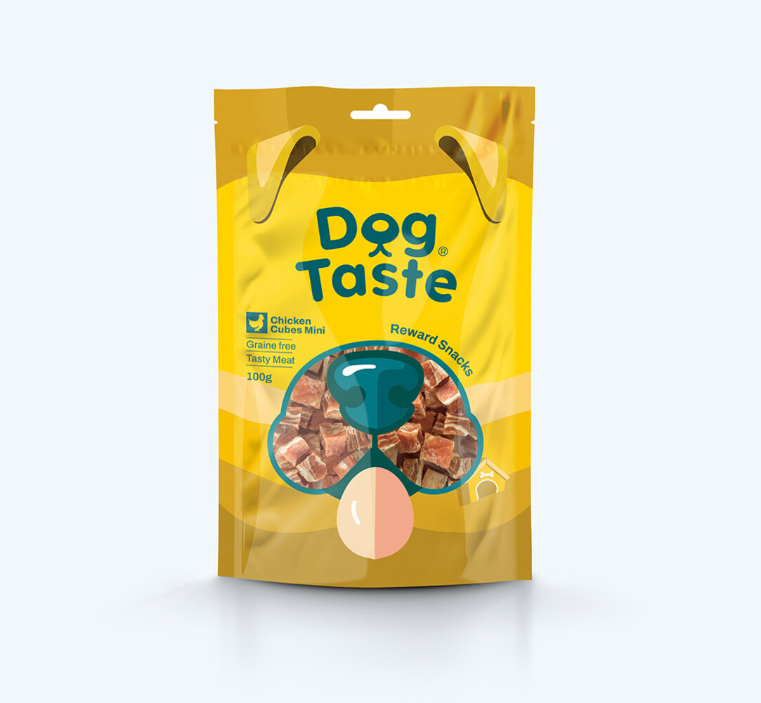 DogTaste DogTaste snack Chicken Cubes mini 10 x 100g