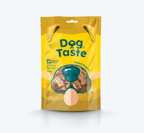 DogTaste DogTaste snack Chicken Cubes 10 x 100g