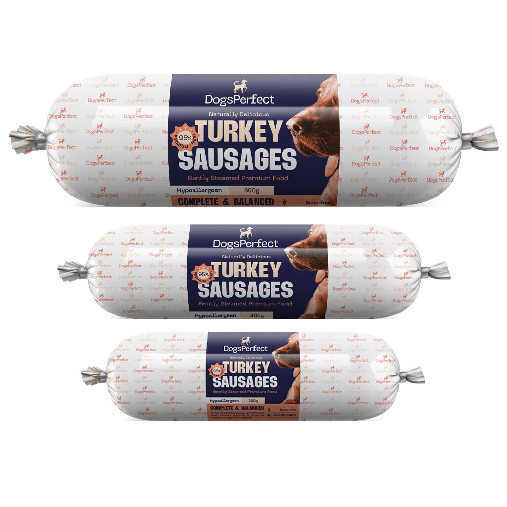 Dogs Perfect Dogs Perfect Houdbaar Kalkoen compleet 12 x 800 gr
