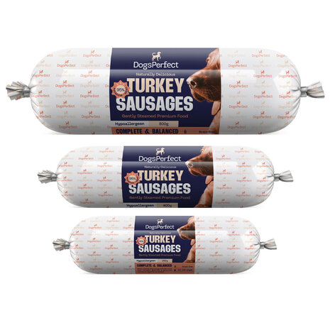 Dogs Perfect Dogs Perfect Houdbaar Kalkoen compleet 12 x 800 gr