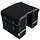 706-B Retro 15 lux led batterij chrome black