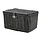 706-B Retro 15 lux led batterij chrome black