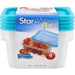 Star Ware Star Ware Plus Vershoudbakjes 4 stuks