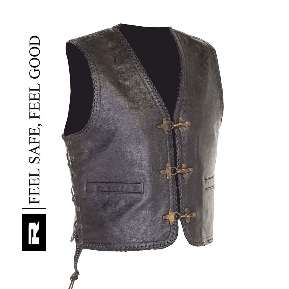 Richa Richa Sadic gilet met vetersluiting