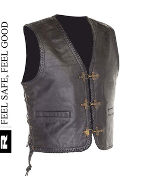 Richa Richa Sadic gilet met vetersluiting Richa Richa Sadic gilet met vetersluiting