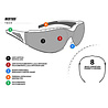 Bertoni Bertoni Antifog AF149C Motorbril Bertoni Bertoni Antifog AF149C Motorbril
