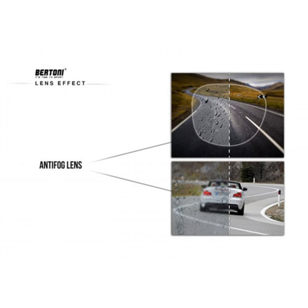 Bertoni Bertoni Antifog AF188A Motorbril Bertoni Bertoni Antifog AF188A Motorbril