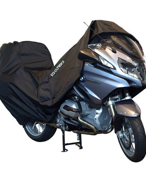 DS Covers Motorhoes DS Covers Alfa voor motor met Topkoffer DS Covers Motorhoes DS Covers Alfa voor motor met Topkoffer