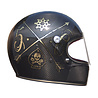 Premier Premier Trophy Carbon NX Gold Chromed Motorhelm Premier Premier Trophy Carbon NX Gold Chromed Motorhelm