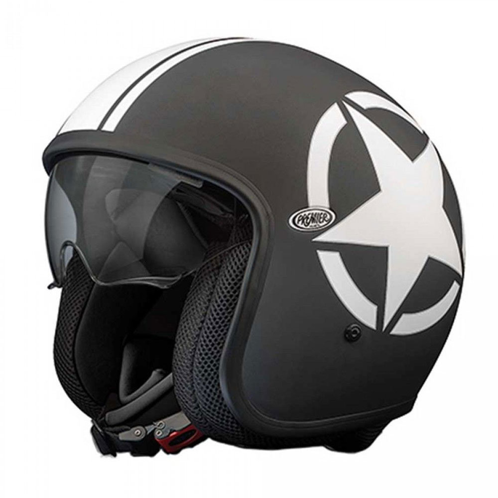 Premier Premier Vintage Evo Star 9BM Motorhelm Premier Premier Vintage Evo Star 9BM Motorhelm