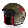 Premier Premier Vintage Pin Up military motorhelm Premier Premier Vintage Pin Up military motorhelm