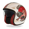 Premier Premier Vintage Pin Up U8 BM motorhelm Premier Premier Vintage Pin Up U8 BM motorhelm