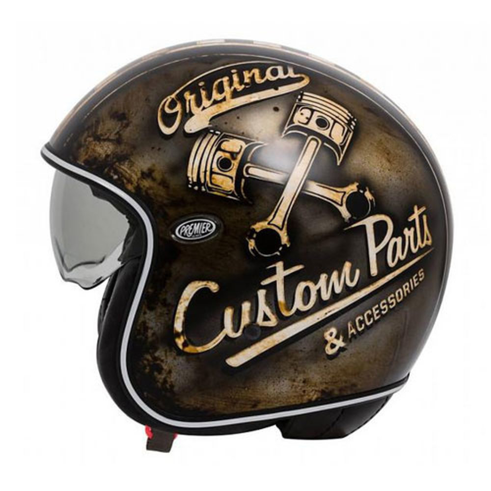Premier Premier Vintage OP 9 BM Motorhelm Premier Premier Vintage OP 9 BM Motorhelm