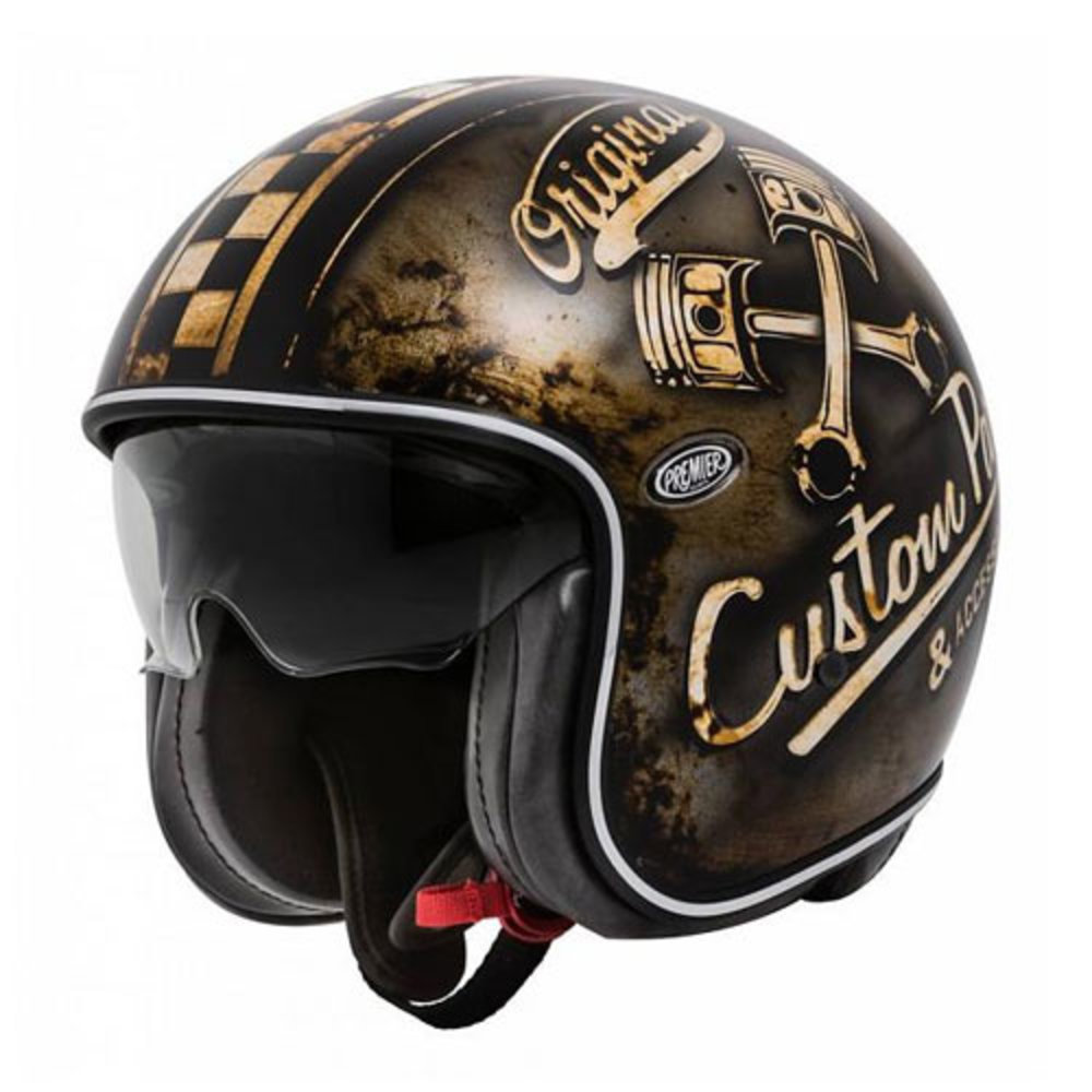 Premier Premier Vintage OP 9 BM Motorhelm Premier Premier Vintage OP 9 BM Motorhelm