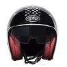 Premier Premier Vintage Evo NX Silver Chromed motorhelm Premier Premier Vintage Evo NX Silver Chromed motorhelm