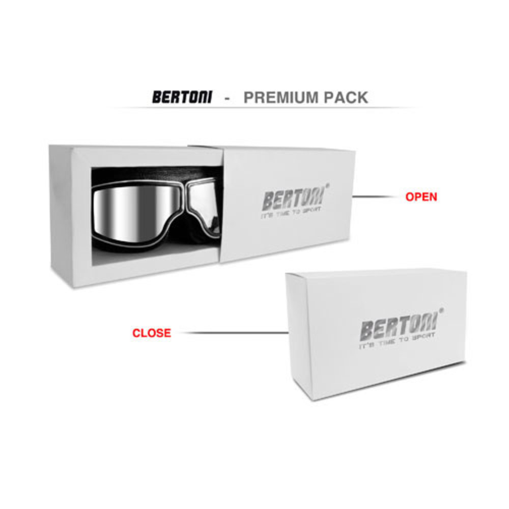 Bertoni Bertoni Antifog AF188B Motorbril Bertoni Bertoni Antifog AF188B Motorbril