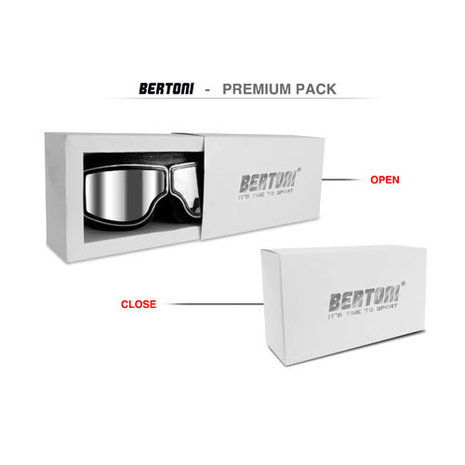 Bertoni Bertoni Antifog AF188B Motorbril Bertoni Bertoni Antifog AF188B Motorbril