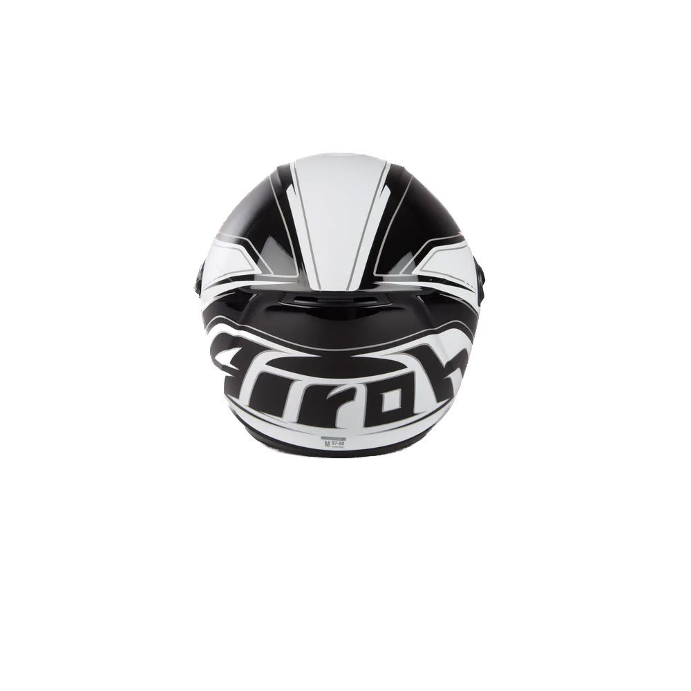 Airoh Airoh  Storm  Sprinter white gloss motorhelm SALE Airoh Airoh  Storm  Sprinter white gloss motorhelm SALE