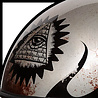 Premier Premier Le Petit BD Titanium Chromed Motorhelm Premier Premier Le Petit BD Titanium Chromed Motorhelm