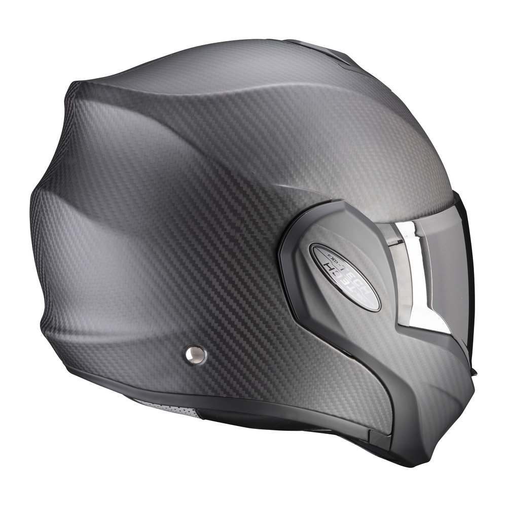 Scorpion Scorpion Exo-Tech Evo Carbon Solid motorhelm Scorpion Scorpion Exo-Tech Evo Carbon Solid motorhelm