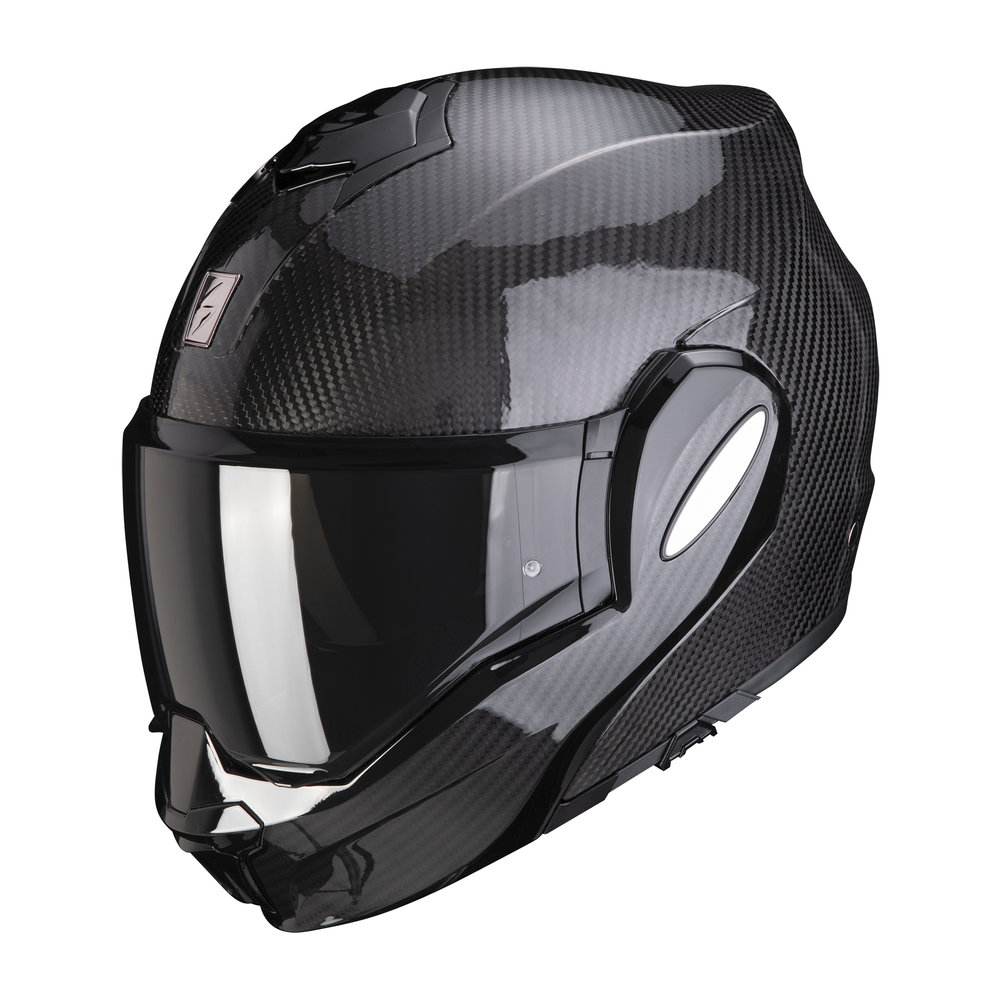 Scorpion Scorpion Exo-Tech Evo Carbon Solid motorhelm Scorpion Scorpion Exo-Tech Evo Carbon Solid motorhelm