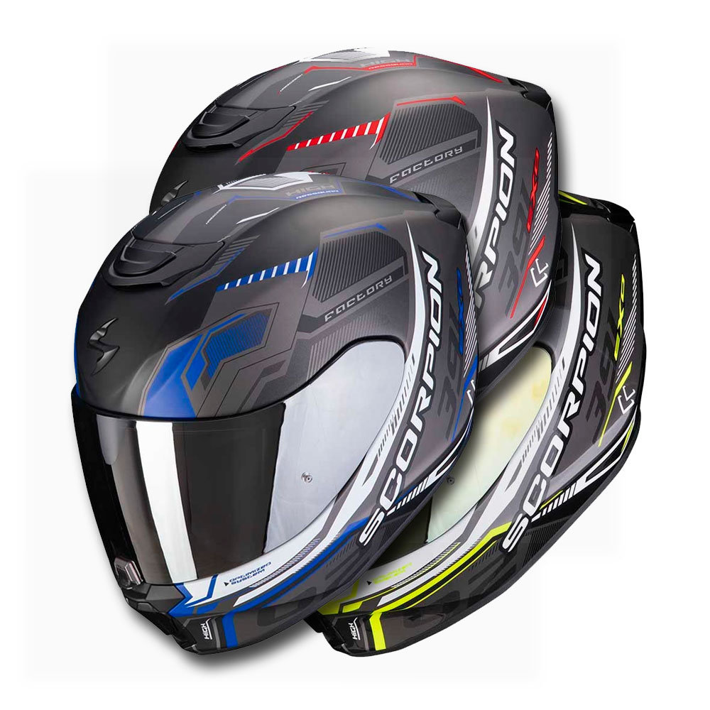 Scorpion Scorpion Exo-391 Haut motorhelm Scorpion Scorpion Exo-391 Haut motorhelm